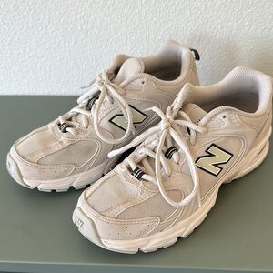 New Balance 530 Cream Sneakers
